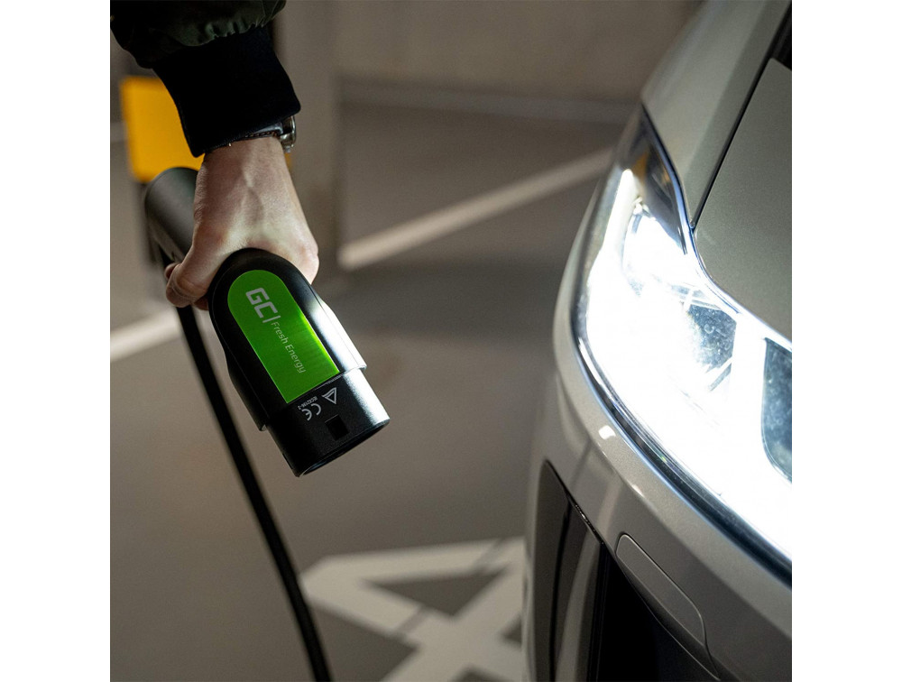 Kábel Green Cell GC na nabíjanie elektromobilov a Plug-In hybridov, Typ 1 na  7.2kW 